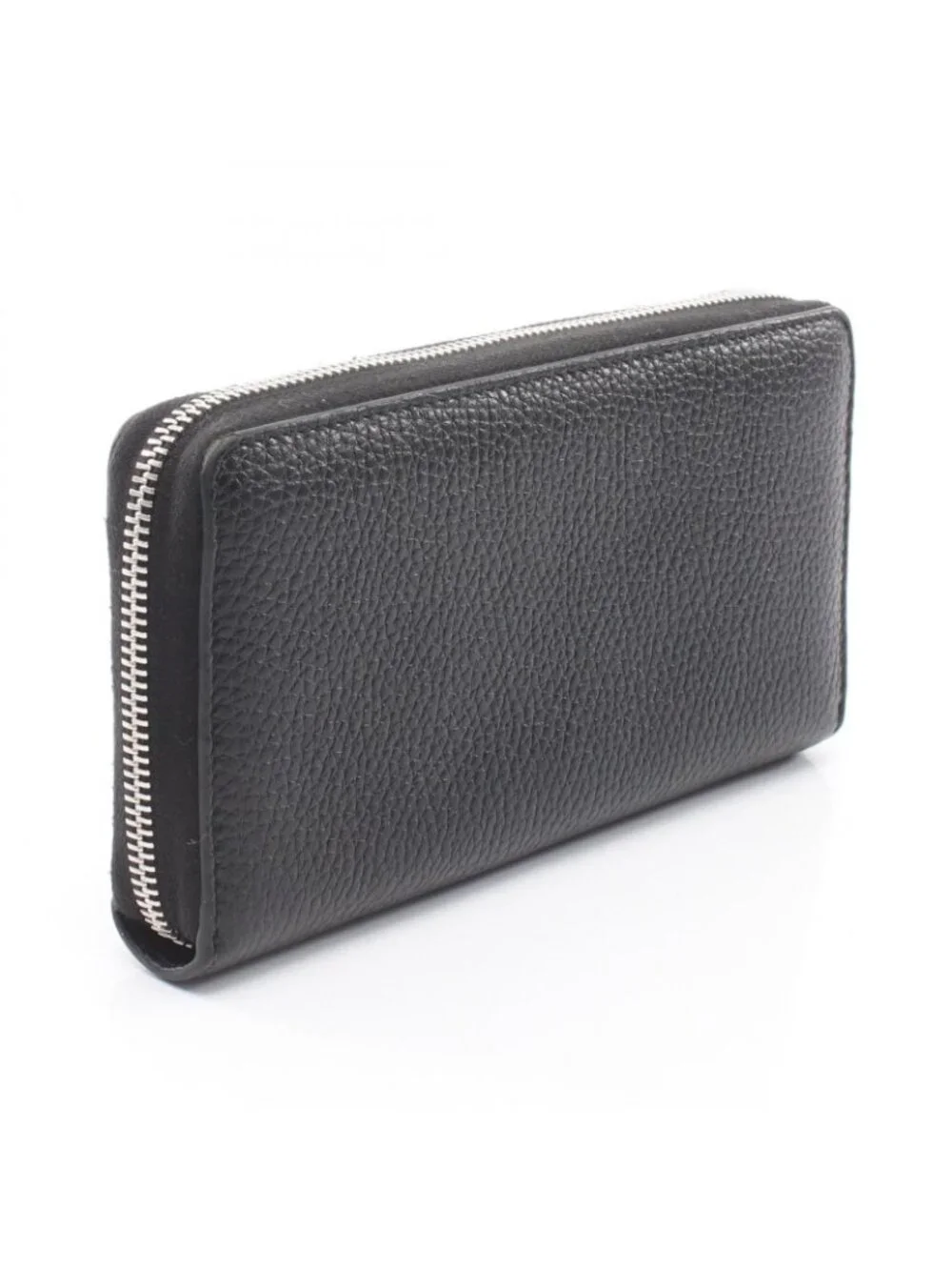 Gucci Round Wallet GG Metal Black Leather - Picture 2 of 8